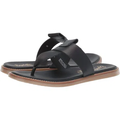 Seychelles Old Days Flat Sandal In Black