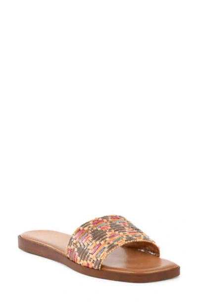 Seychelles Palm Oasis Slide Sandal In Multi