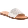 Seychelles Palms Perfection Slide Sandal In Metallic