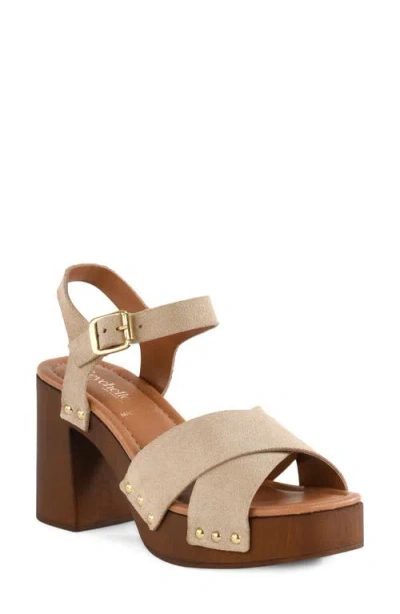 Seychelles Paloma 2 Ankle Strap Platform Sandal In Neutral