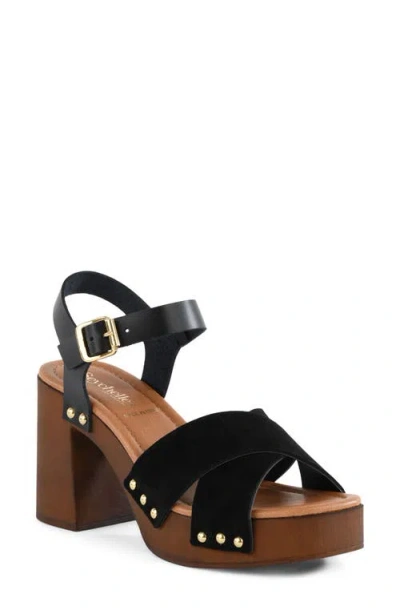 Seychelles Paloma 2 Ankle Strap Platform Sandal In Black