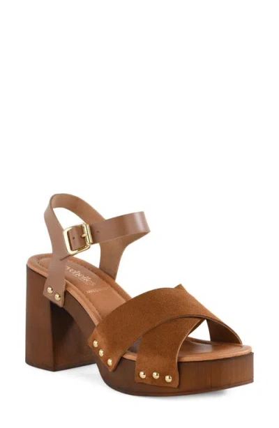Seychelles Paloma 2 Ankle Strap Platform Sandal In Brown