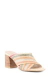 SEYCHELLES PAPAYA SLIDE SANDAL