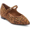 Seychelles Pardon Me Pointed Toe Mary Jane Flat In Brown
