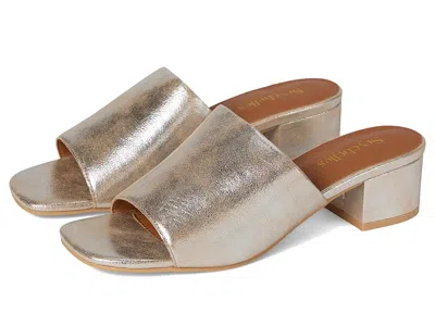 Seychelles Pepper Distressed Suede Mule In Gold