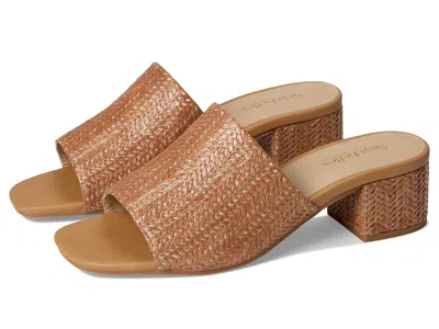 Seychelles Pepper Raffia Sandal Slide In Brown
