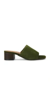 Seychelles Pepper Slide Sandal In Green