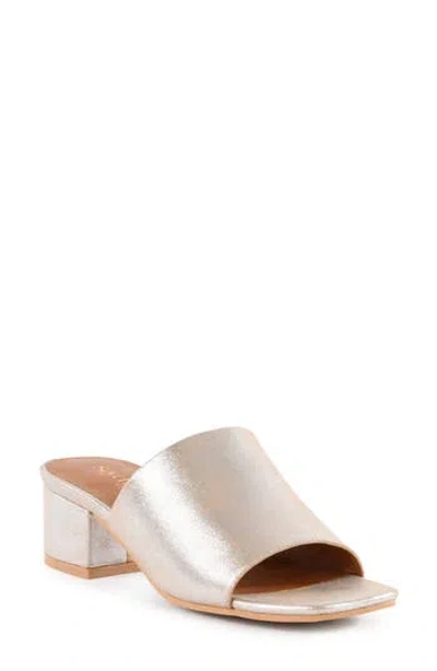 Seychelles Pepper Slide Sandal In Gold