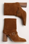 Seychelles Pleaser Foldover Ankle Boots In Brown