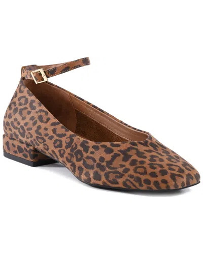 SEYCHELLES SEYCHELLES PUMPKIN LEATHER FLAT