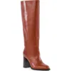 Seychelles Push To Start Knee High Boot In Rust Leather
