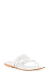 Seychelles Reezie Toe Loop Sandal In White