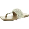 Seychelles Replenish Womens Leather Slip On Thong Sandals In Multi