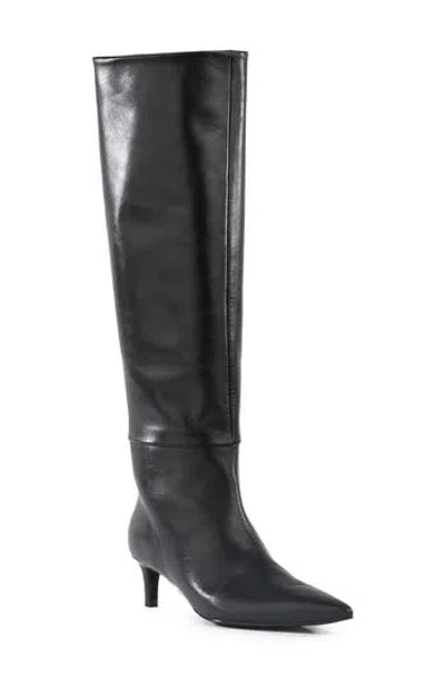 SEYCHELLES SEYCHELLES ROSE POINTED TOE OVER THE KNEE KITTEN HEEL BOOT