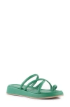 Seychelles Rule The World Platform Wedge Slide Sandal In Green