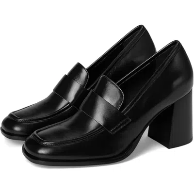 Seychelles Run The World Pumps Women's Back Leather Block Heel Zogg2102 In Black
