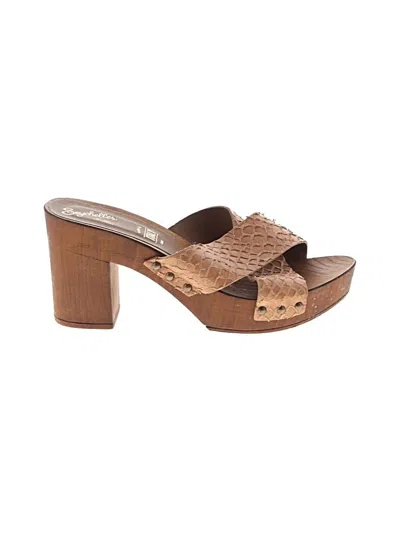 Pre-owned Seychelles Sandals In Brown