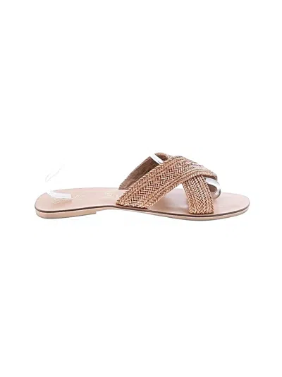 Pre-owned Seychelles Sandals In Tan