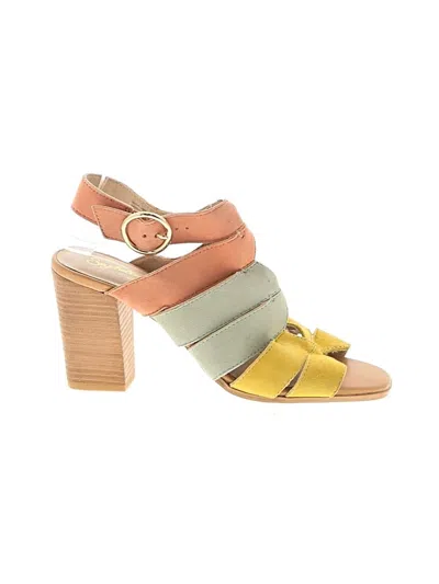 Pre-owned Seychelles Sandals In Yellow