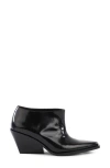 Seychelles Sedona Pointy Toe Bootie In Black Leather