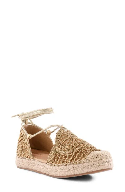 Seychelles Serendipity Espadrille Sandal In Gold
