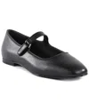 Seychelles Shea Leather Flat In Black