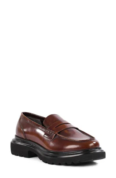 Seychelles Shine Away Penny Loafer In Brown