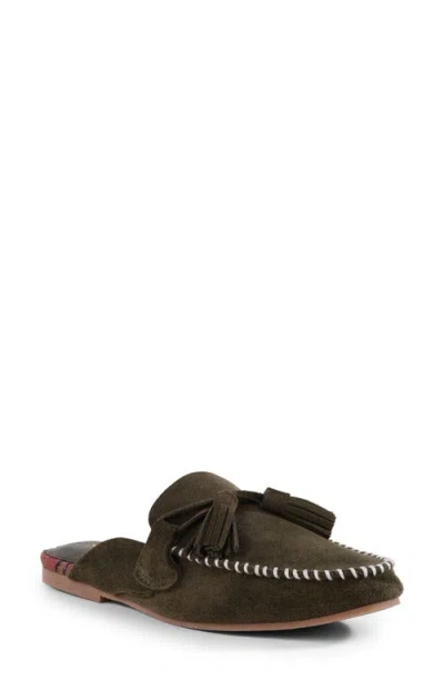 Seychelles Silverlake Tassel Mule In Green