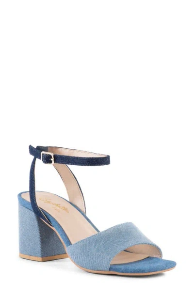 Seychelles Simple Pleasures Ankle Strap Sandal In Indigo