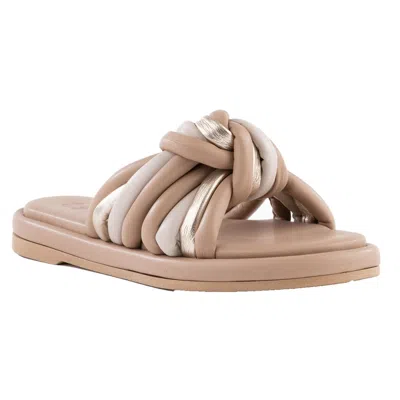 Seychelles Simply The Best Womens Faux Leather Strappy Slide Sandals In Multi