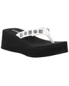 Seychelles Skyscraper Platform Thong Sandals In White