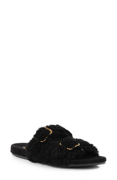 Seychelles Slumber Party Slide Sandal In Black