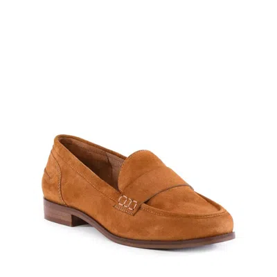 SEYCHELLES SOONER OR LATER LOAFER WOMEN'S 8 CHESTNUT SUEDE COMFORT SHOES ZPO2444
