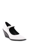 Seychelles Sparks Wedge Heels In White Leather