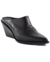 Seychelles Spirit Leather Mule In Black