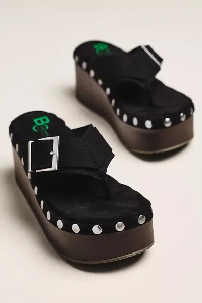 Seychelles Starfish Platform Sandals In Black