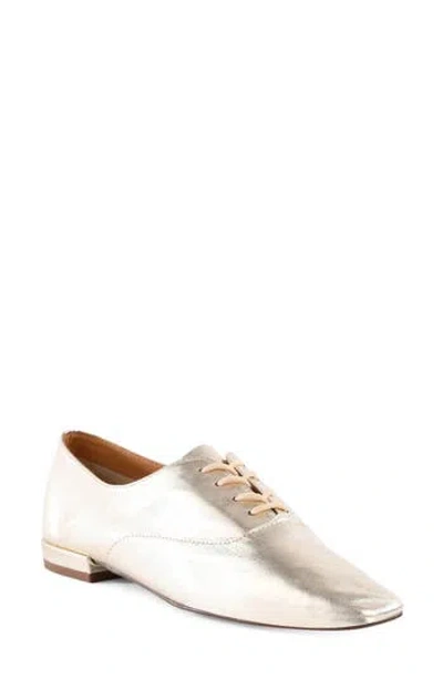 Seychelles Starlet Leather Oxford In Light Gold