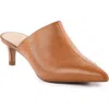 Seychelles Stefani Pointed Toe Mule In Brown