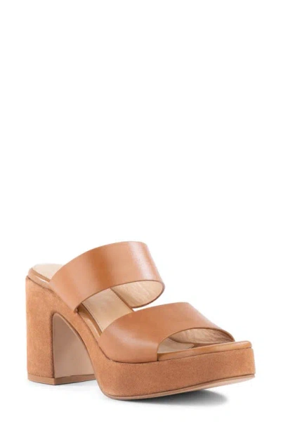 Seychelles Summer Nights Platform Sandal In Tan