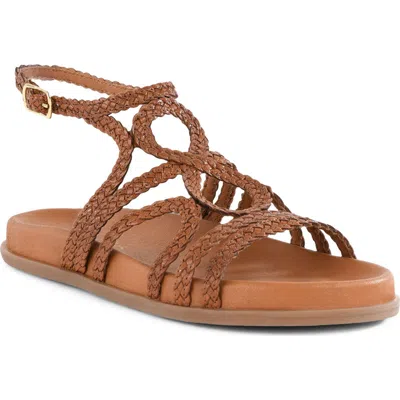Seychelles Sweet Emotion Ankle Strap Sandal In Brown