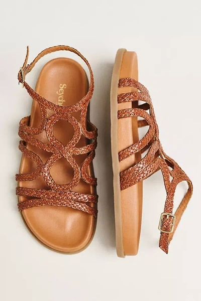Seychelles Sweet Emotion Ankle Strap Sandals In Brown