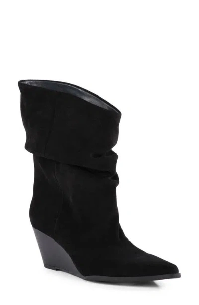 Seychelles The Getty Slouch Wedge Bootie In Black