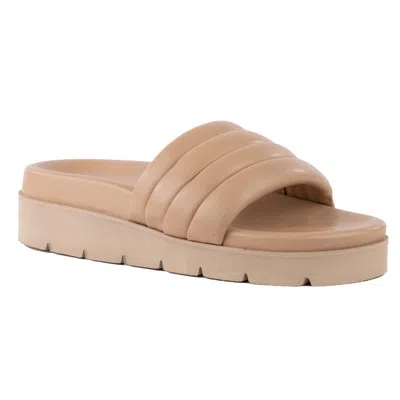 Seychelles Vibe Check Womens Leather Slip On Platform Sandals In Multi