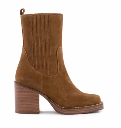 Seychelles Wanderlust Sweet Escape Boot In Cognac In Green