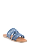 Seychelles Water Lilly Slide Sandal In Blue