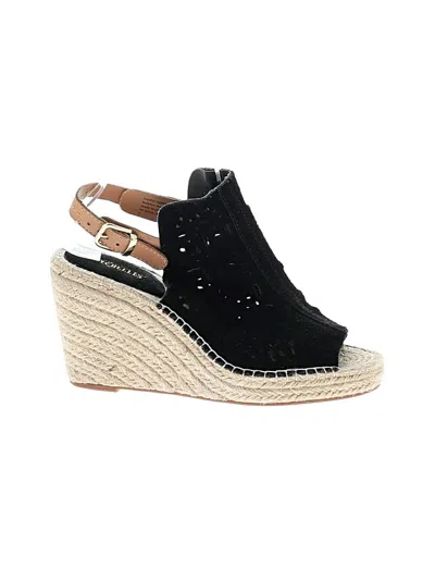 Pre-owned Seychelles Wedges In Black