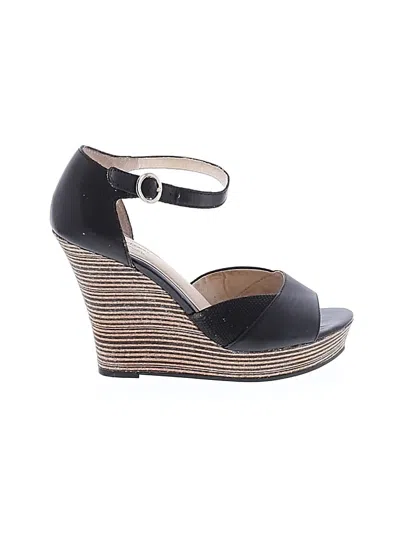 Pre-owned Seychelles Wedges In Black