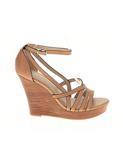Pre-owned Seychelles Wedges In Brown
