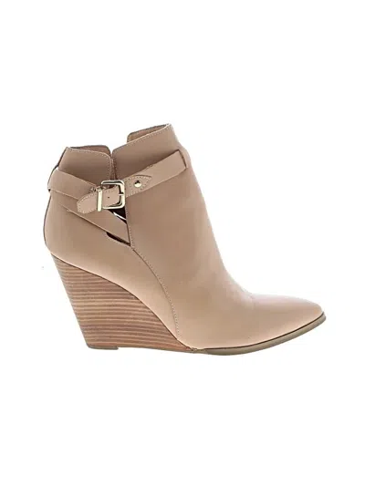 Pre-owned Seychelles Wedges In Tan