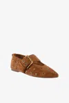 Seychelles Abbey Pointed Toe Flat In Brown